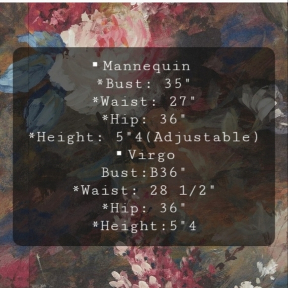 DECA'S USA fit & flare floral dress - Picture 8 of 8